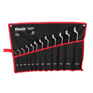 ست آچار 12عددی دو سر رینگ کیفی رونیکس مدل RH-2305