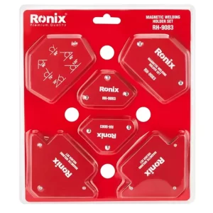 ست 6 عددی گونیا مگنتی جوشکاری رونیکس مدل RH-9083