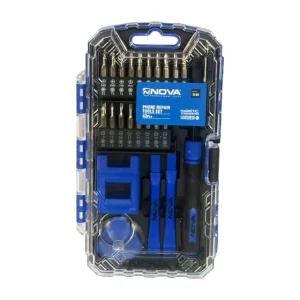 ست تعمیر موبایلی 43 پارچه نووا مدل 1338