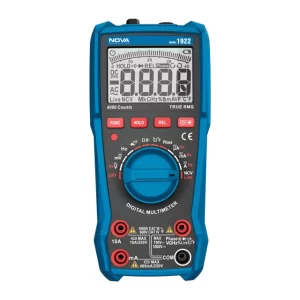 مولتی متر AC/DC دیجیتال 1000 ولت نووا مدل 1922