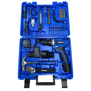 کیت دریل شارژی 12 ولت 40 پارچه ویوارکس مدل VR1240-CDK